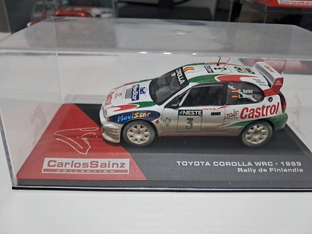 Toyota Corolla WRC Carlos Sainz 1/43
Y Ford focus 