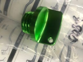 Tapon Aceite Verde Aluminio Kawasaki ER6N KL650