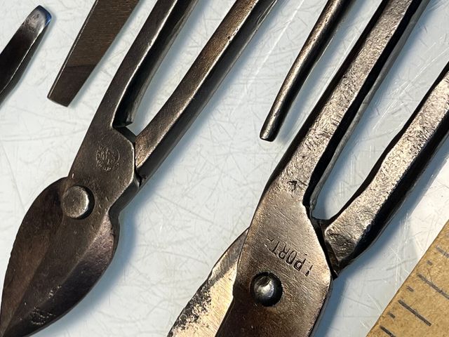 Herramientas antiguas de joyero