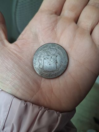 Moneda 10 céntimos Alfonso XII 1879
