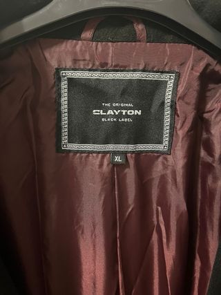 Cappotto Clayton Uomo Nero Taglia XL