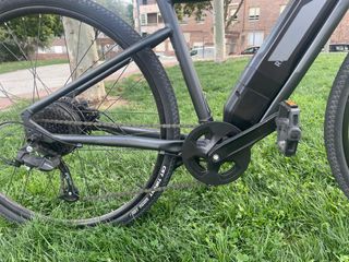 Bicicleta Eléctrica Urbana Negra