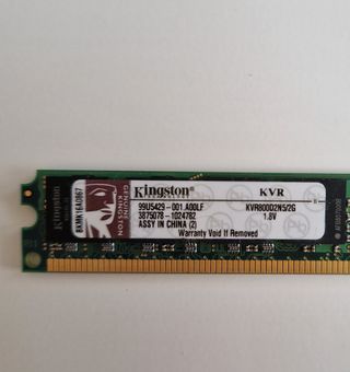 Memoria RAM KINGSTON 2GB DDR2 KVR800D2N5/2G
