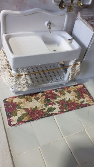 Tappeto per casa delle bambole 1:12