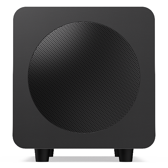 Subgrave activo de 6 pulgadas negro