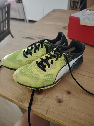 Bambas atletismo Puma clavos T38