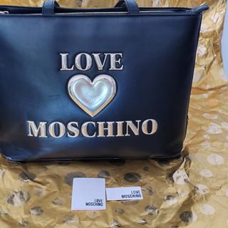 Bolso LOVE MOSCHINO Negro y Dorado