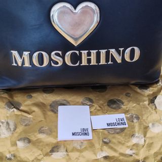 Bolso LOVE MOSCHINO Negro y Dorado