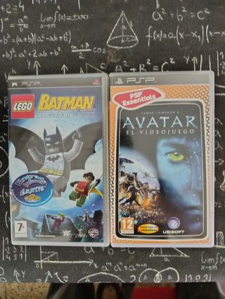 2 Juegos PSP LEGO Batman y Avatar