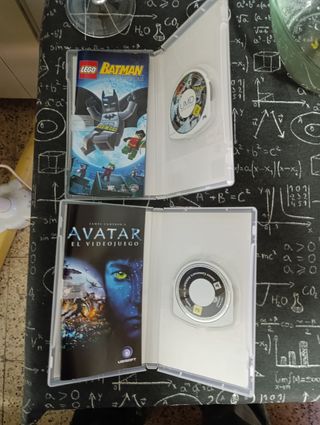 2 Juegos PSP LEGO Batman y Avatar