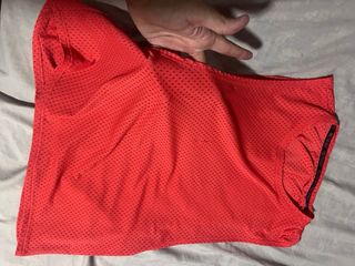 Ropa deportiva mujer azul y rosa