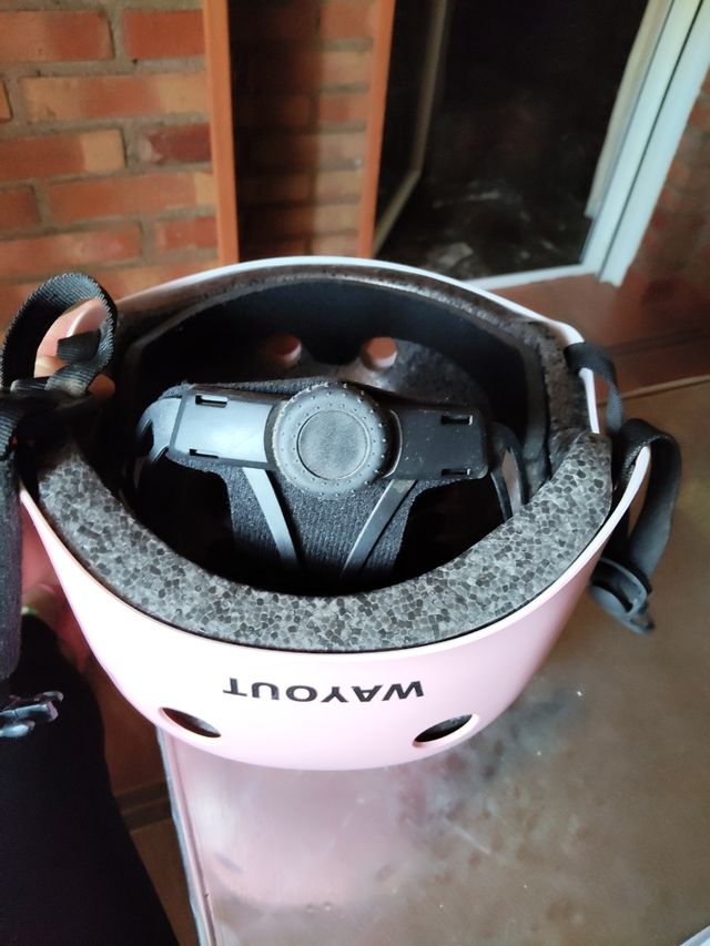 Casco rosa WAYOUT para bici o patines