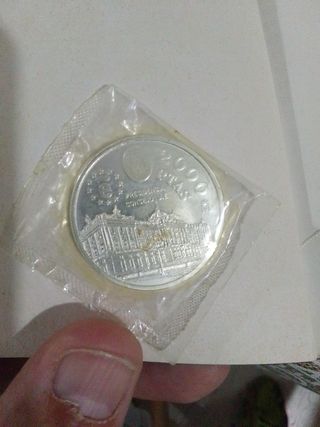 Moneda 2000 Pesetas Plata