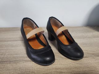 Zapatos de baile con puntillas talla 25