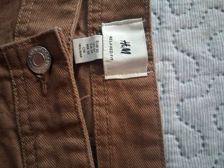 Pantalón H&M Loose Fit Marrón