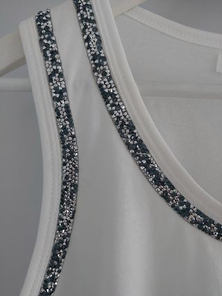 Camiseta Sfera Tirantes Blanca