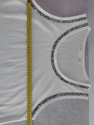 Camiseta Sfera Tirantes Blanca