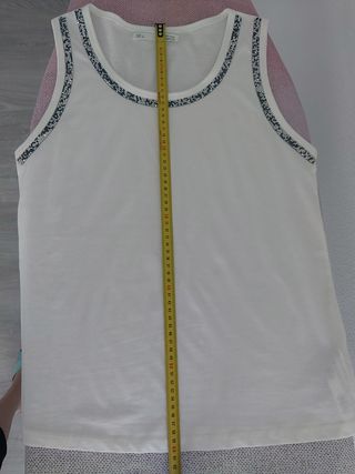 Camiseta Sfera Tirantes Blanca