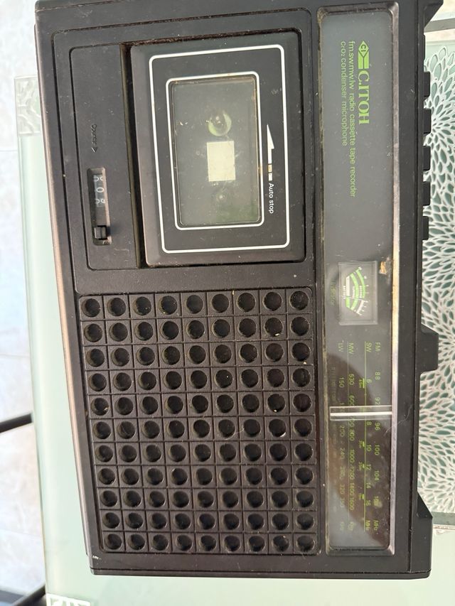 Radio cassette vintage URSS años 70-80,coleccion