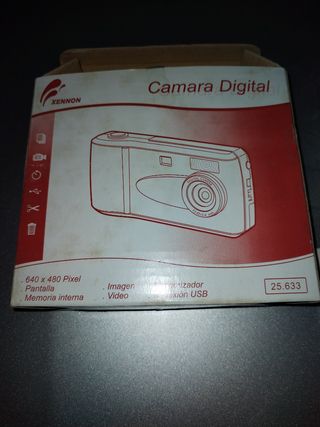 Cámara Digital Xenon Roja