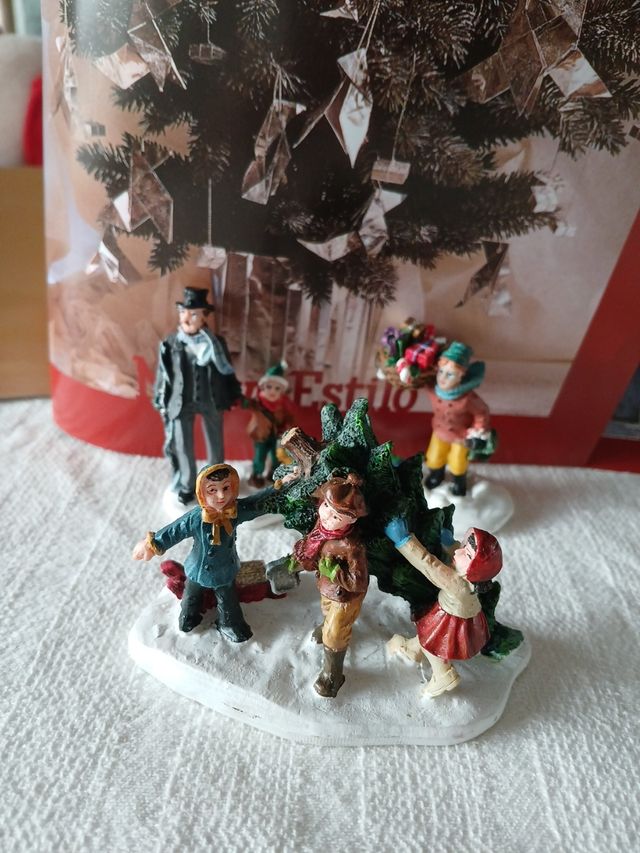 Figuras Navideñas Miniatura lote