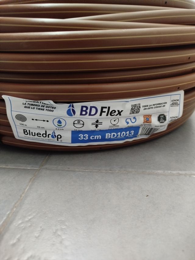 Tubería de goteo BD Flex 16mm