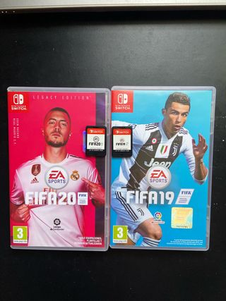 Lote FIFA 19 y FIFA 20 Nintendo Switch