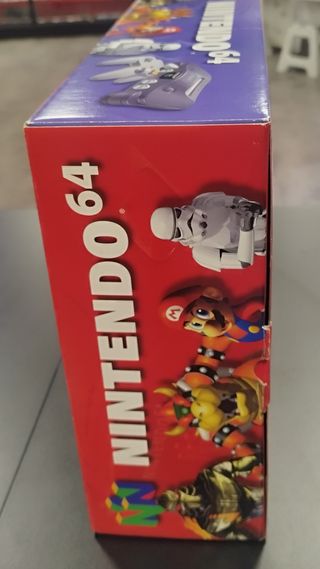 Consola Nintendo 64 Gris y Multicolor