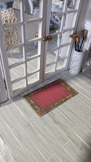 Tappeto per casa delle bambole 1:12