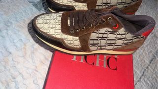 Zapatillas Carolina Herrera Beige/Marrón