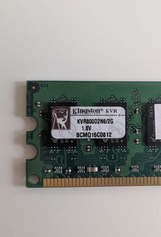 Memoria RAM Kingston 2GB DDR2 KVR800D2N6