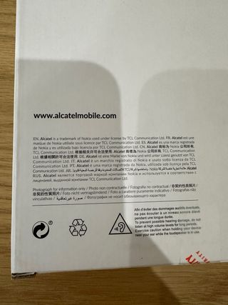 Tablet Alcatel 1T 7 32GB Negra Nueva