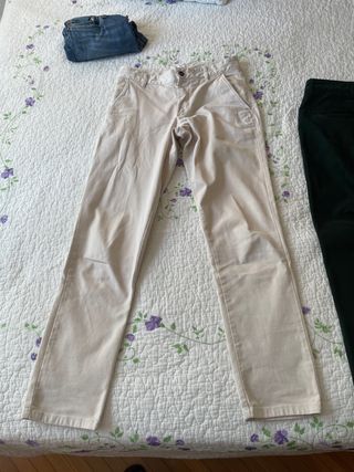 Pantalón Chino Beige