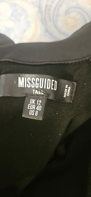 Giacchetto ecopelle nero