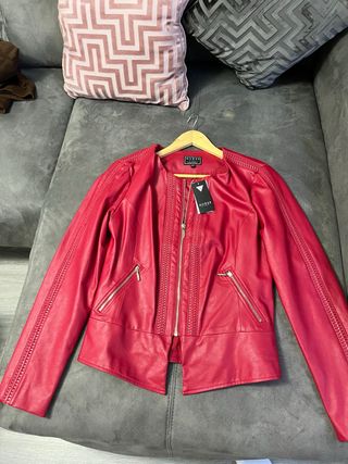 Chaqueta Guess Roja Mujer