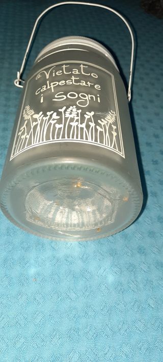 Lampada Vietato calpestare i sogni