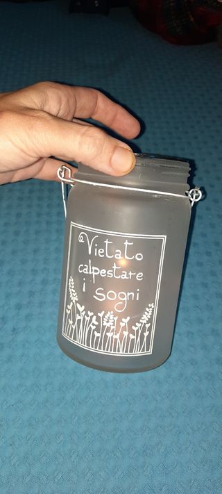 Lampada Vietato calpestare i sogni