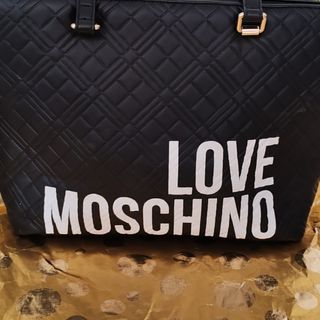 Bolso Moschino Negro y Blanco