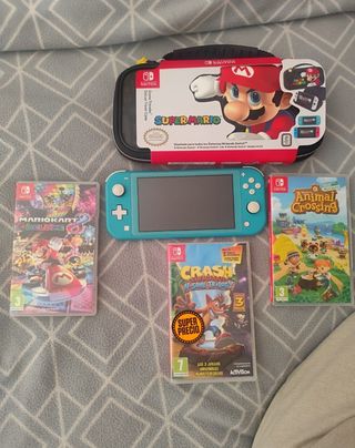 Nintendo Switch Lite Azul (Juegos a parte)