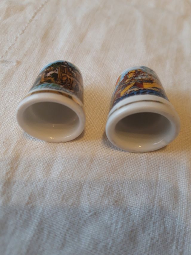 Dedales de cerámica colección