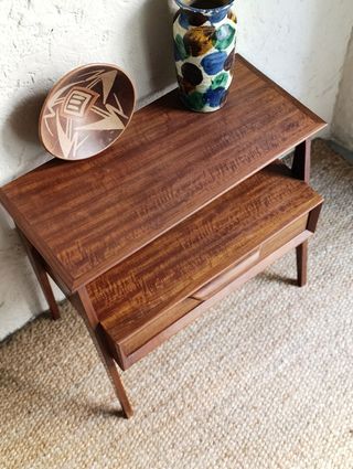 Mesa de noche Danesa - Vintage 60s