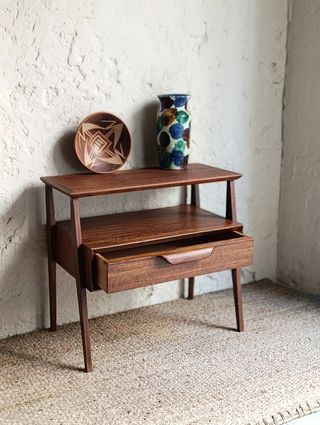 Mesa de noche Danesa - Vintage 60s