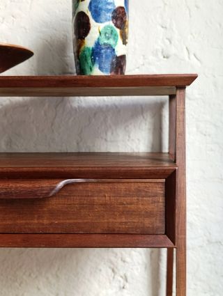 Mesa de noche Danesa - Vintage 60s