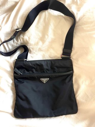 Bolso Prada Negro Nylon originals 100% 