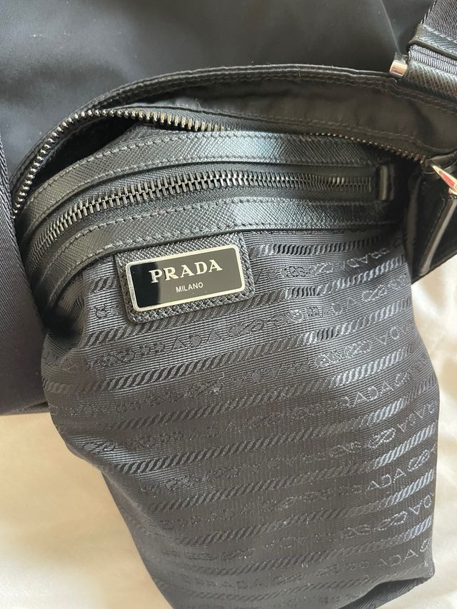 Bolso Prada Negro Nylon originals 100% 
