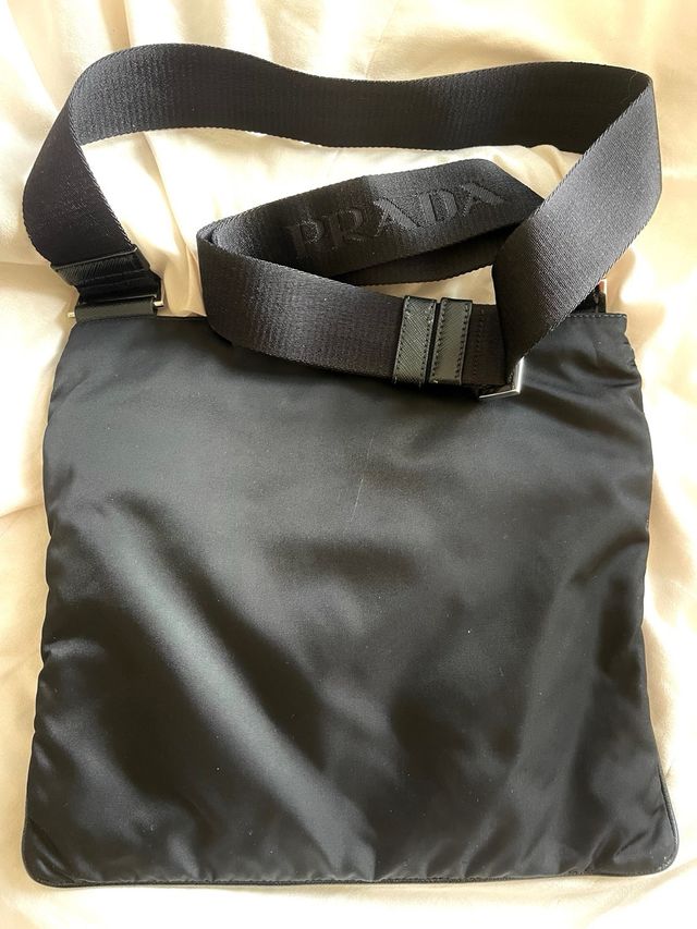 Bolso Prada Negro Nylon originals 100% 