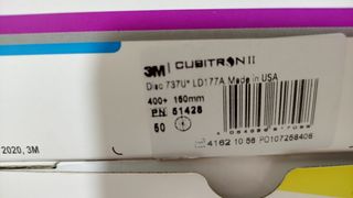 Plato Lijadora Festool + 3 Cajas Lijas 3M