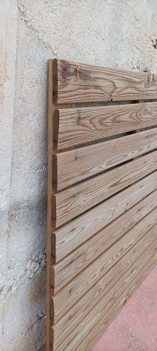 Baldosas de madera de pino para exterior