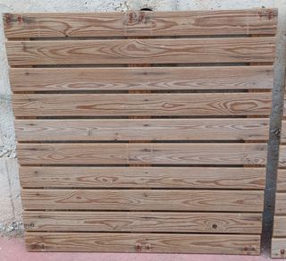 Baldosas de madera de pino para exterior