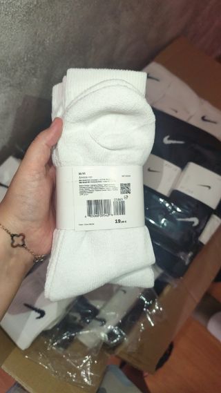 Calcetines Nike Dri-Fit Blancos Talla 39
